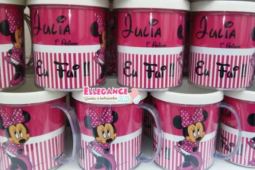 Lembrancinha Minnie Pink