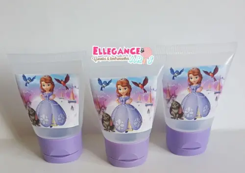 Lembrancinha Princesinha Sofia (álcool Gel)