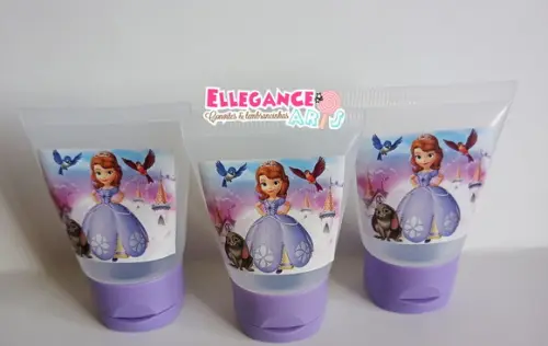Lembrancinha Princesinha Sofia (álcool Gel)