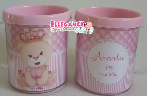 Lembrancinha Ursinha Princesa