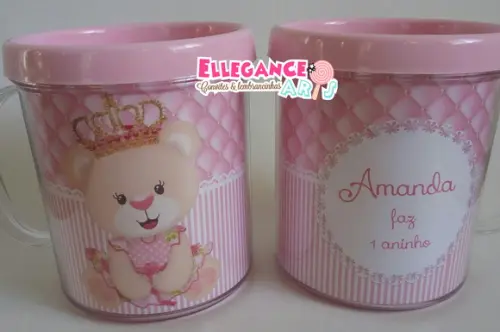 Lembrancinha Ursinha Princesa