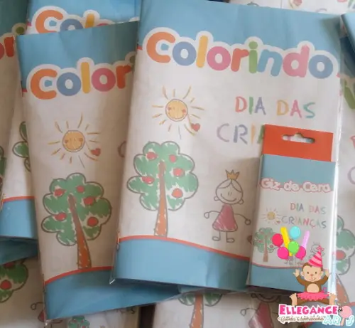 Livrinho de Colorir Dia das Crianças
