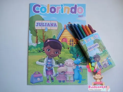 Livrinho de Colorir Doutora Brinquedos