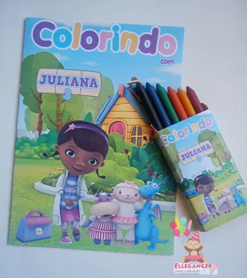Livrinho de Colorir Doutora Brinquedos