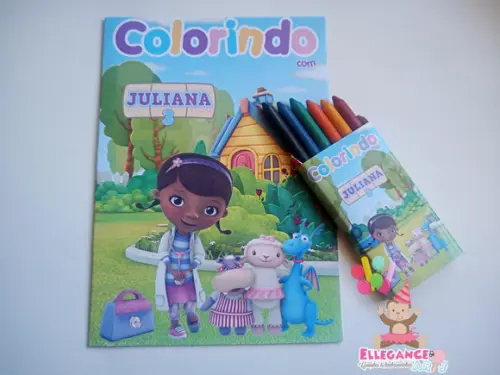 Livrinho de Colorir Doutora Brinquedos