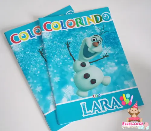 Livrinho para Colorir Frozen