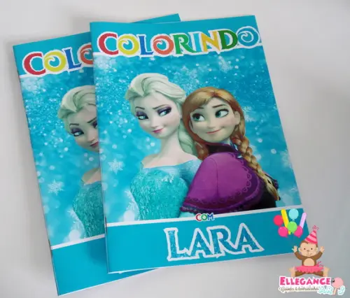 Livrinho para Colorir Frozen