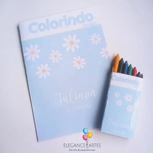 Livrinho para Colorir Margaridas