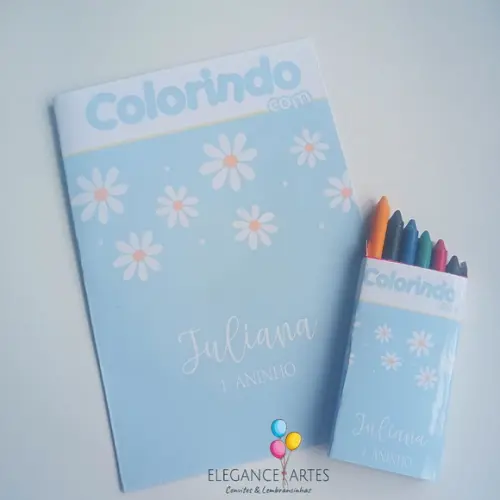 Livrinho para Colorir Margaridas
