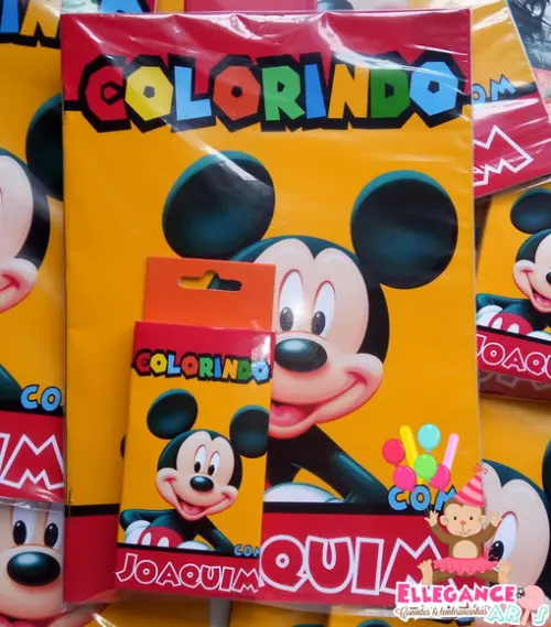 Livrinho para Colorir Mickey