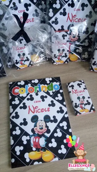 Livrinho para Colorir Mickey