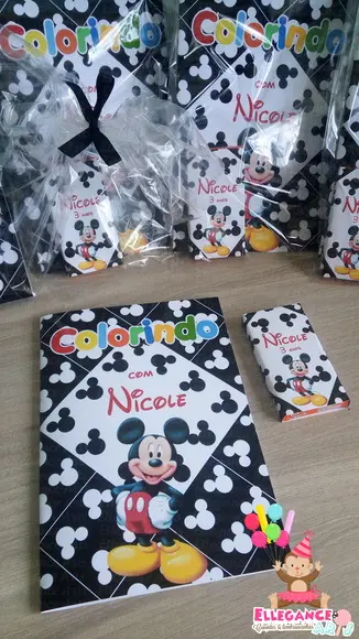Livrinho para Colorir Mickey