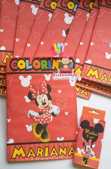 Livrinho para Colorir Minnie