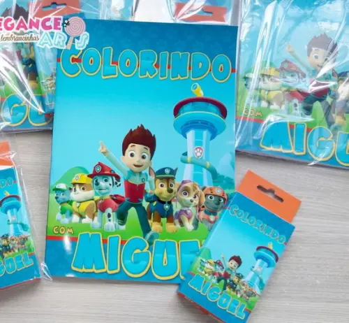 Livrinho para Colorir Patrulha Canina