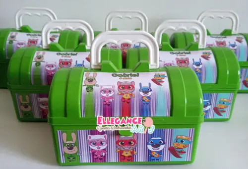 Maleta Baú Talking Tom Heroes