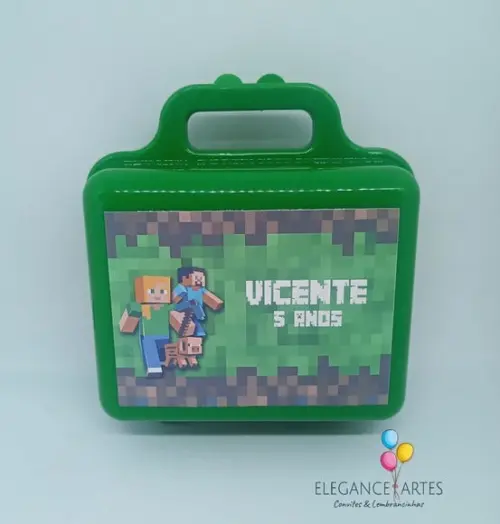 Maletinha Minecraft