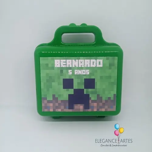 Maletinha Minecraft