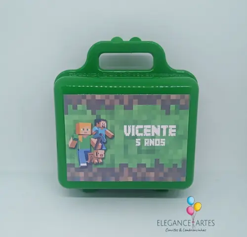 Maletinha Minecraft
