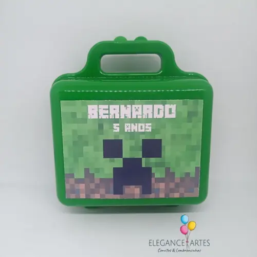 Maletinha Minecraft