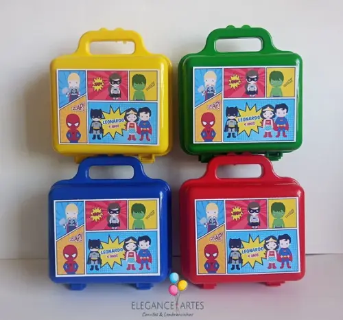 Maletinha Super Heróis