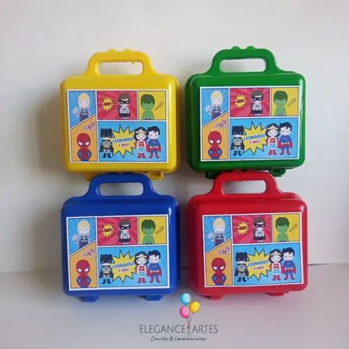Maletinha Super Heróis