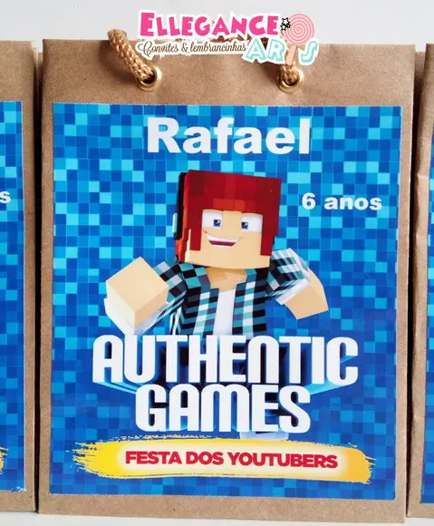 Sacolinha Authentic Games - Pequena