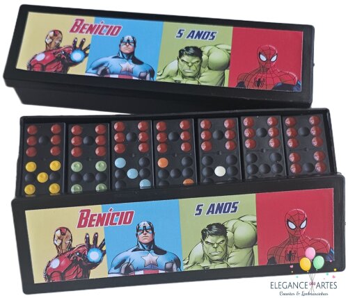 Dominó Personalizado Os Vingadores