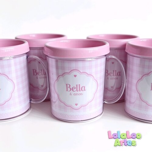 Caneca Gatinha Marie | Lembrancinha aniversário