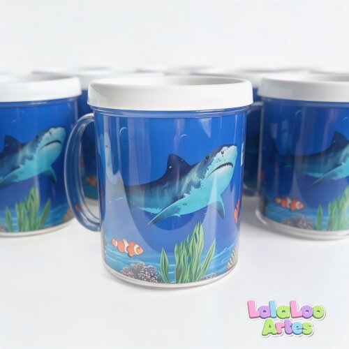 Caneca Fundo do Mar | Lembrancinha aniversário