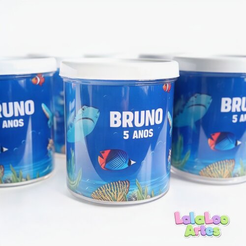 Caneca Fundo do Mar | Lembrancinha aniversário