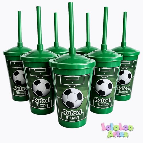 Copo Personalizado Futebol | Lembrancinha Aniversário