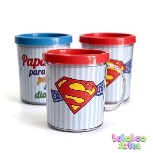 Caneca Personalizada Dia dos Pais 2 – Super Pai | Tema Super Homem
