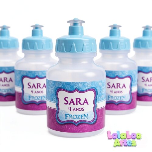 Garrafinha Squeeze Frozen Personalizada | Festa Infantil