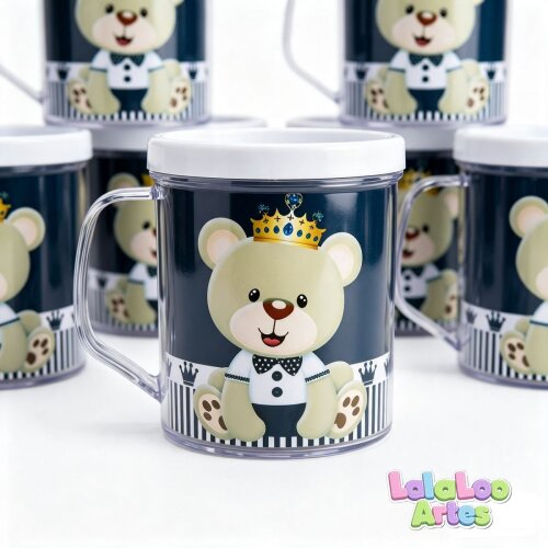 Caneca Ursinho Príncipe Personalizada