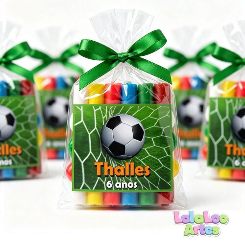 Massinha de Modelar Futebol Personalizado