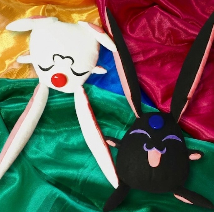 Kit Feltro Kawai 2 Mokonas Modoki - Soel e Larg