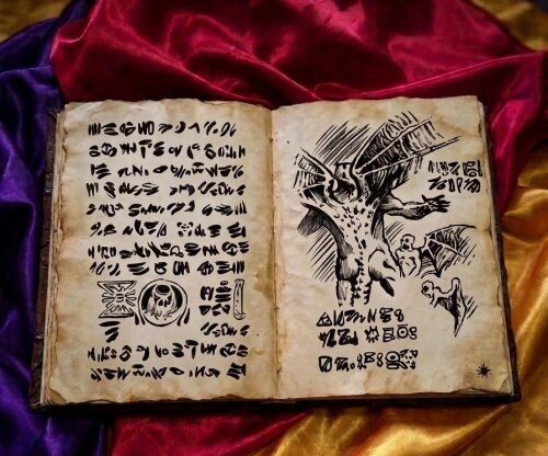 Livro Necronomicon Réplica Evil Dead 1981 A Morte do Demônio