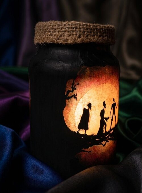 Luminária de Pote com Led - Especial Harry Potter