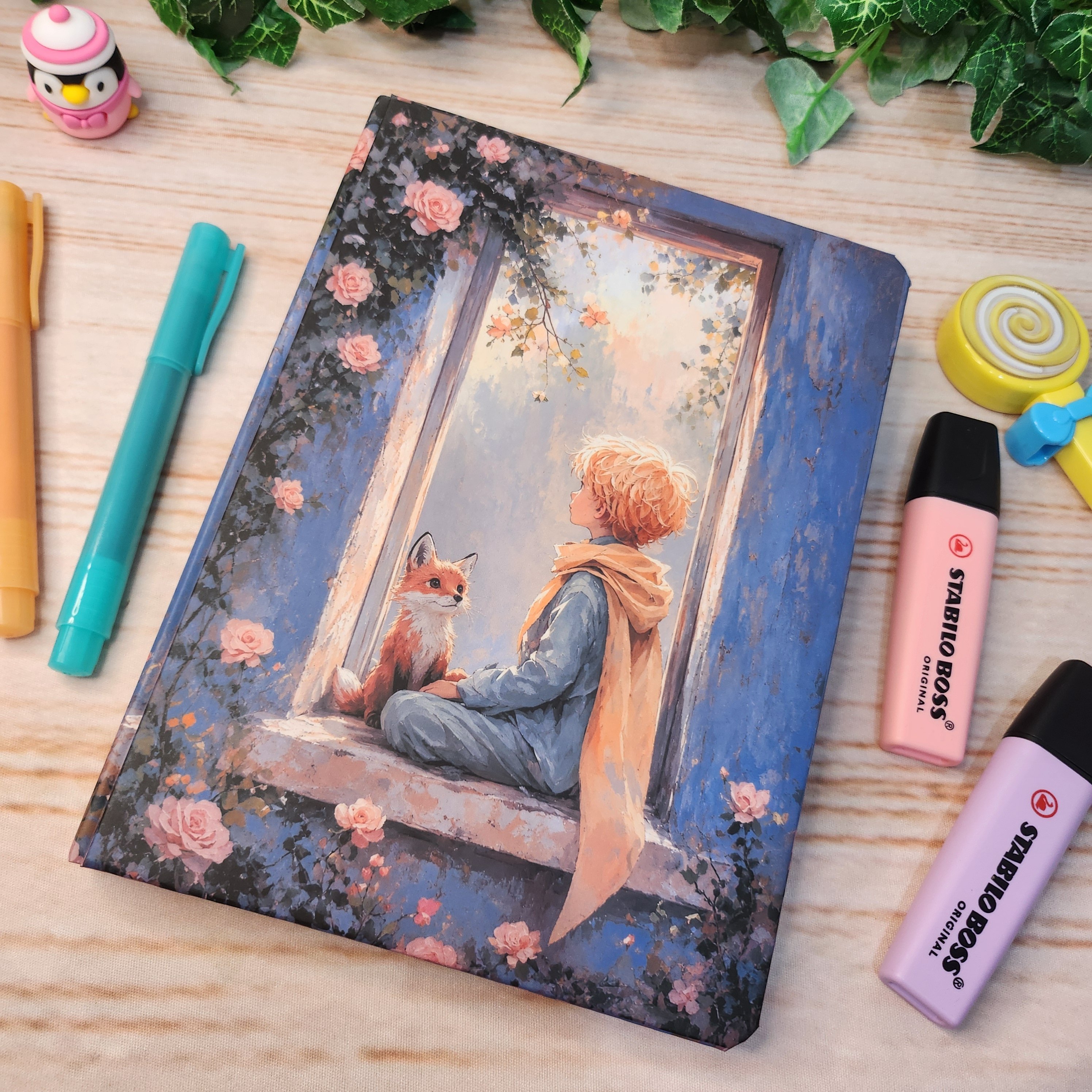 Caderno Sketchbook Pequeno Príncipe A5 l journal l Desenho l Anot