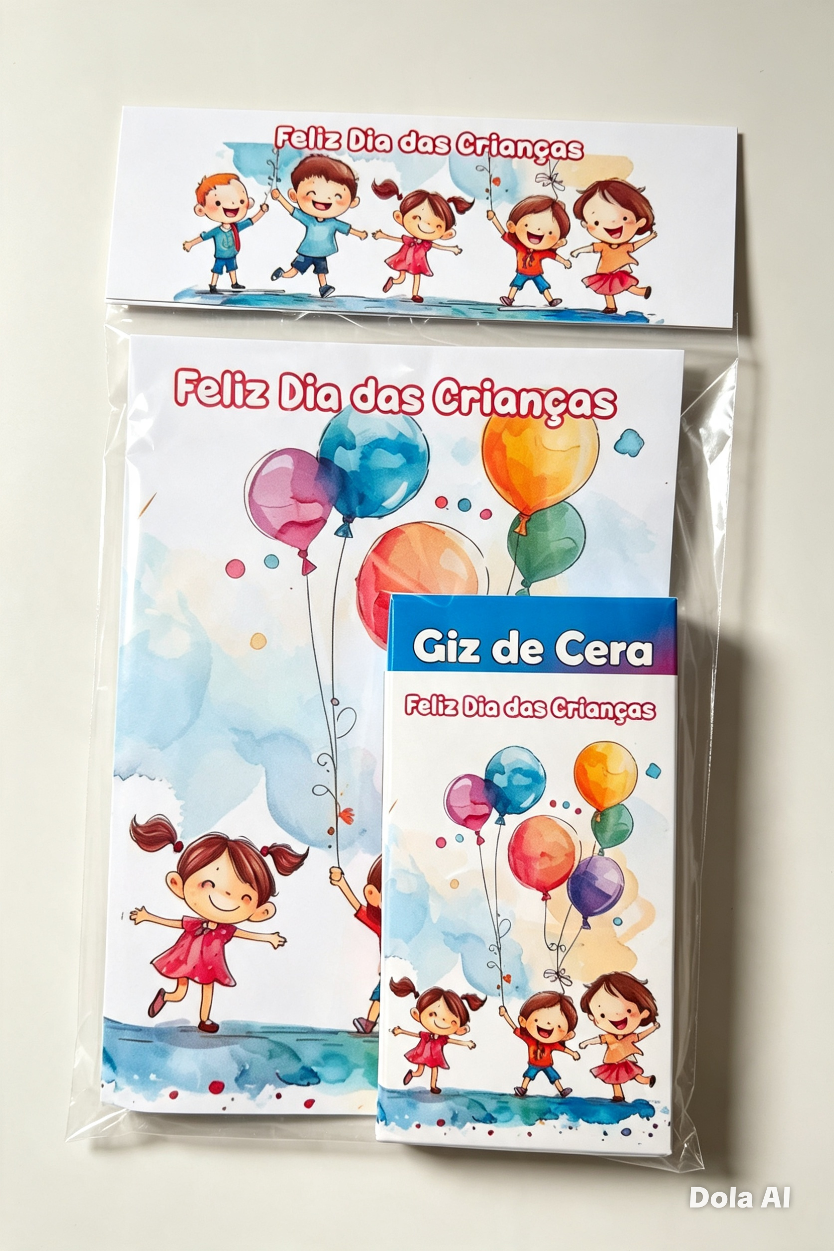 Kit Colorir Personalizado - Dia das Crianças