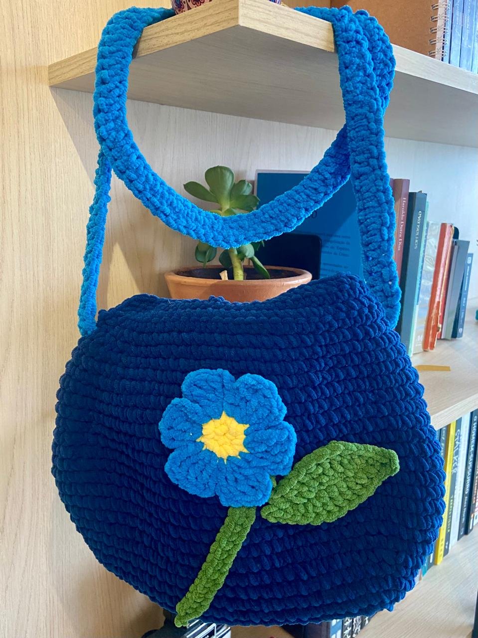 Bolsa com Flor - Coleção Afetos