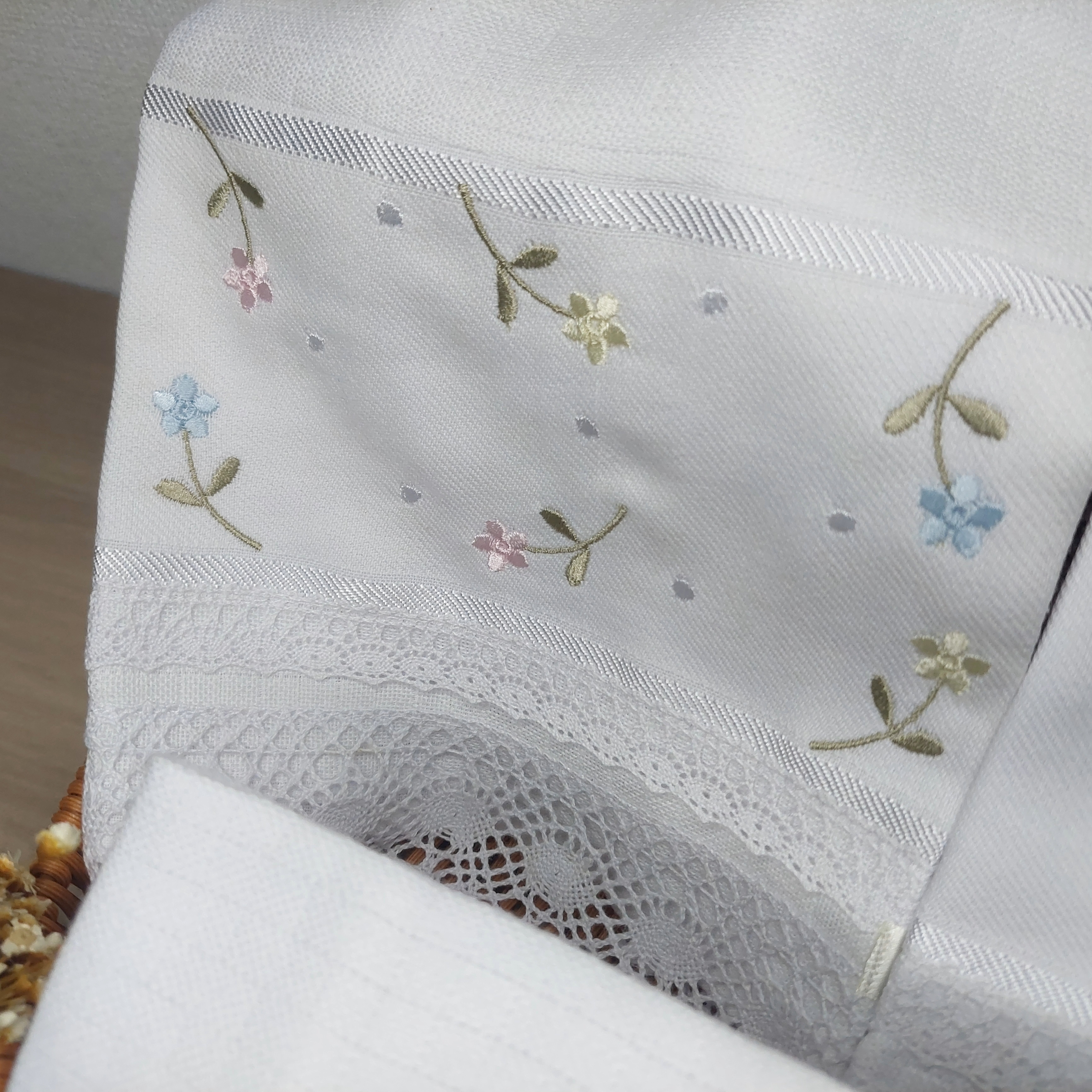 Kit Fraldas de boca floral florzinhas delicadas borboleta 3D
