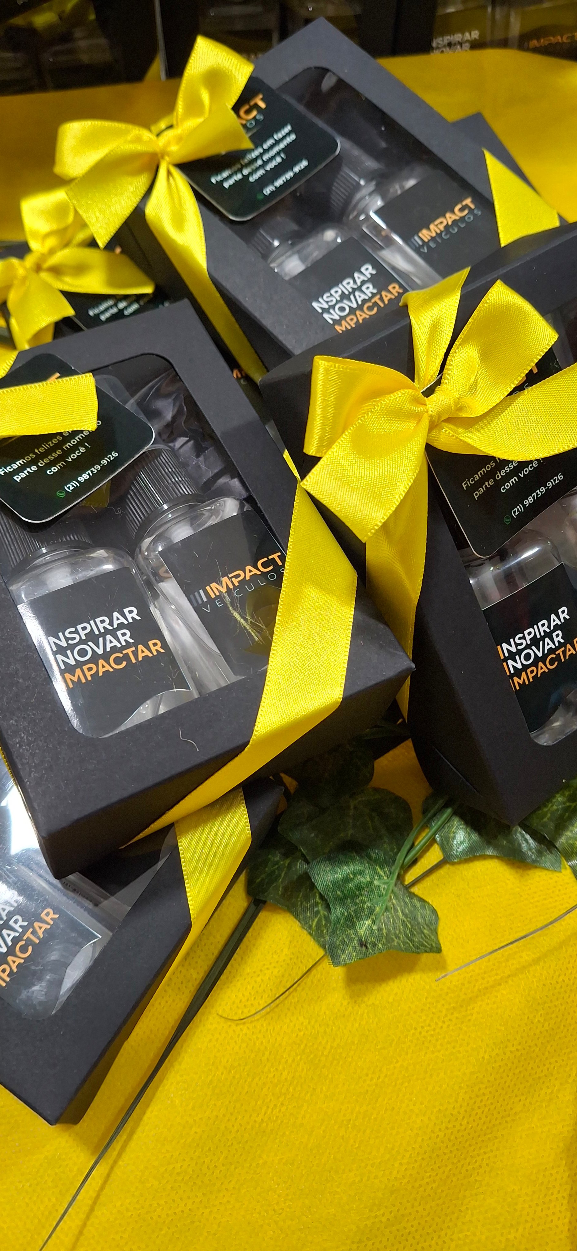 Kit aromatizador de carros e ambientes personalizado