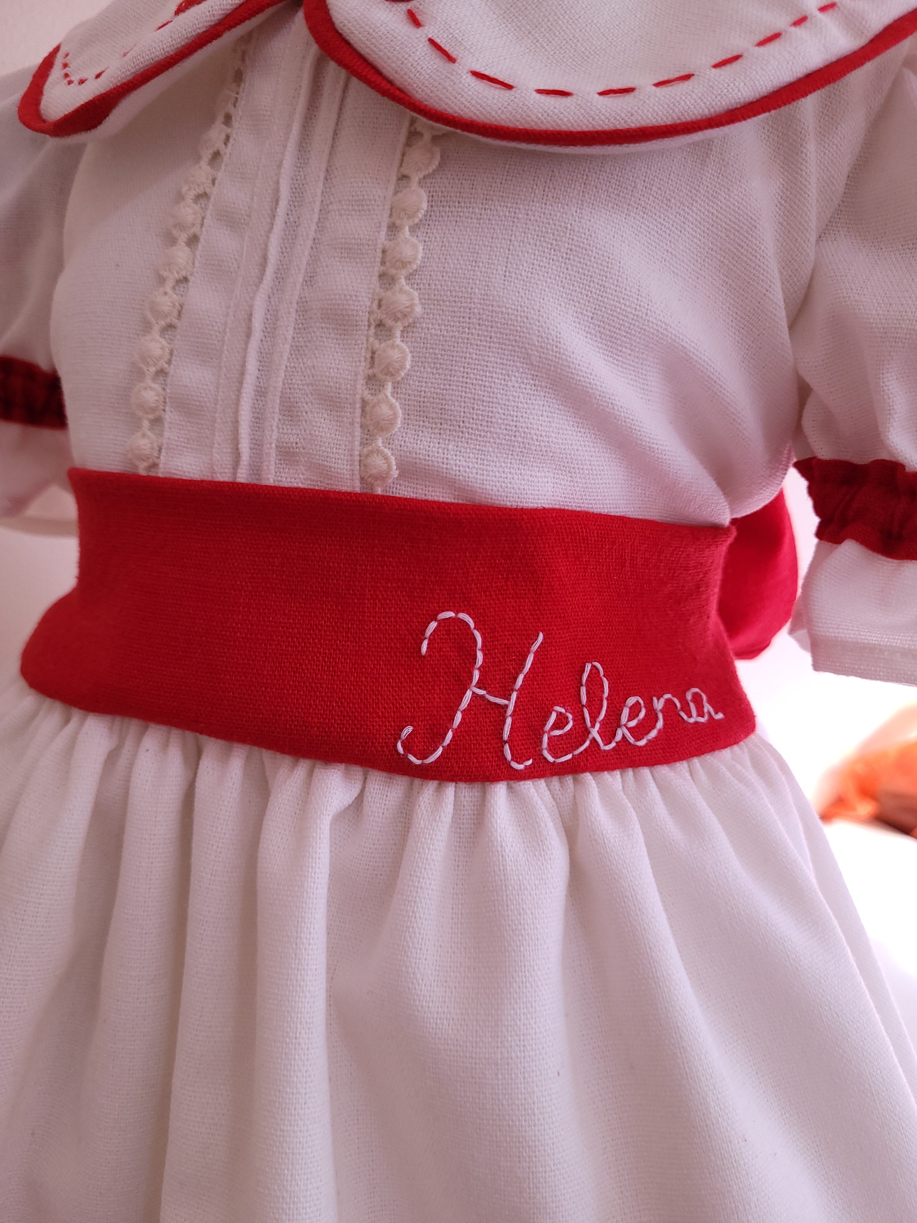 Vestido moranguinho personalizado