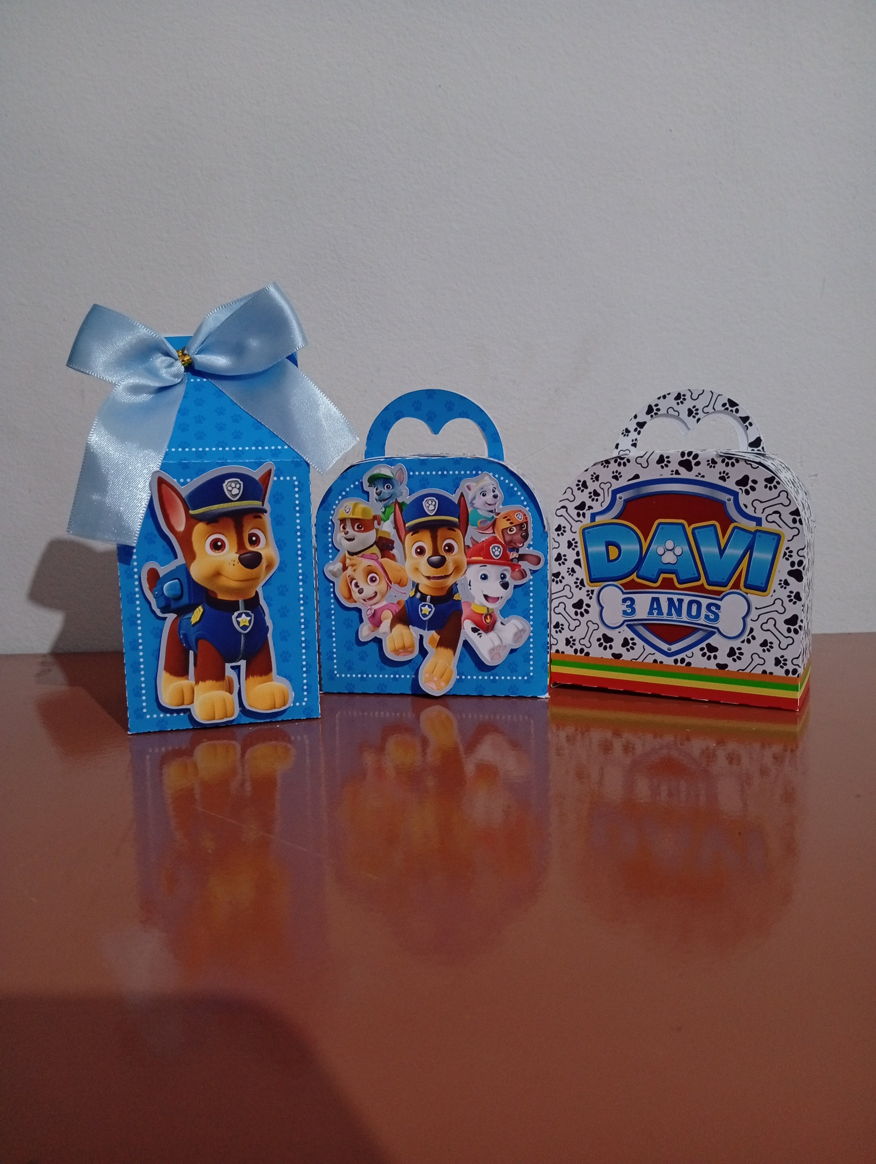 20 Caixinhas personalizadas
