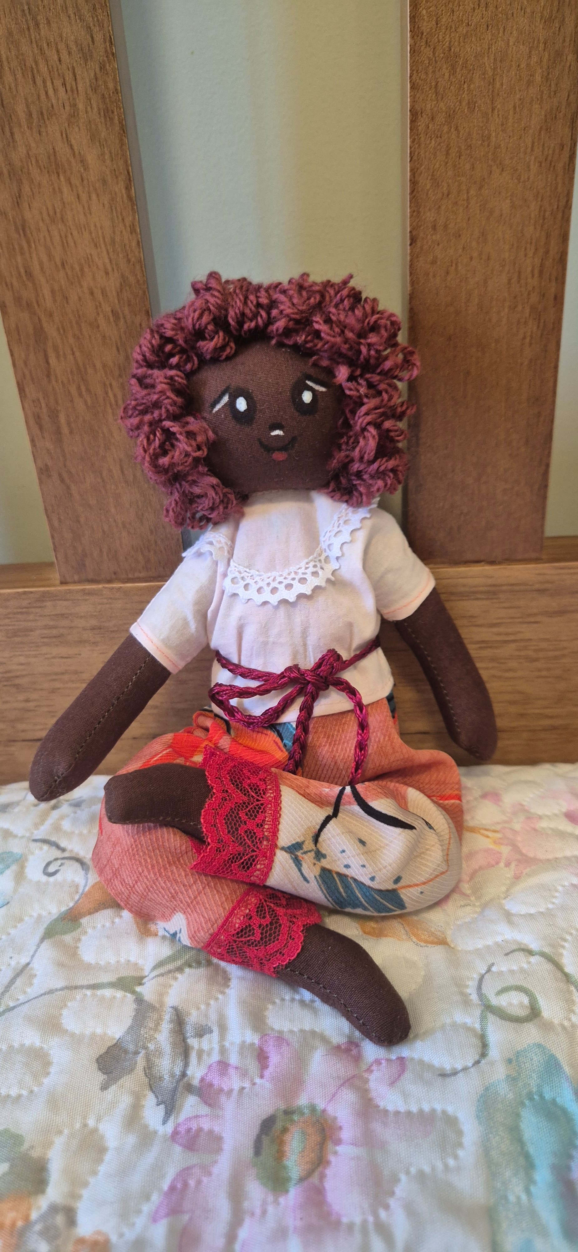 Boneca de pano Elza