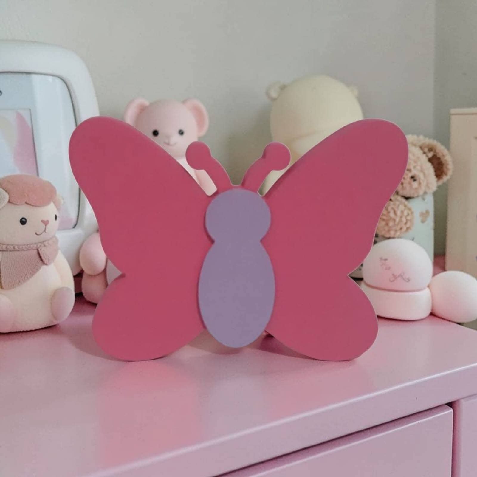 Borboleta de mdf decorativa / decoração de quarto e festa infanti