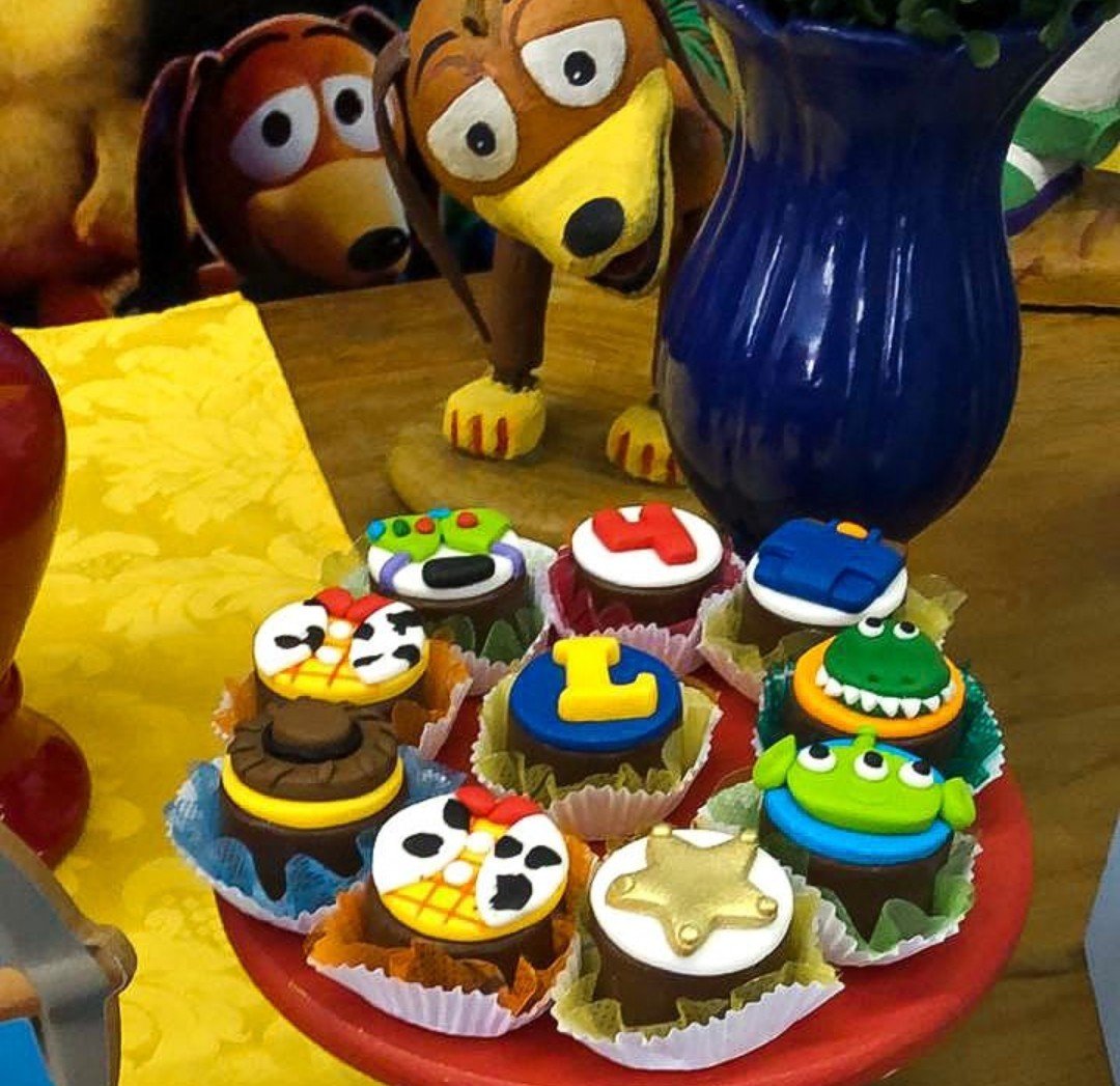 Mini pão de mel Toy Story