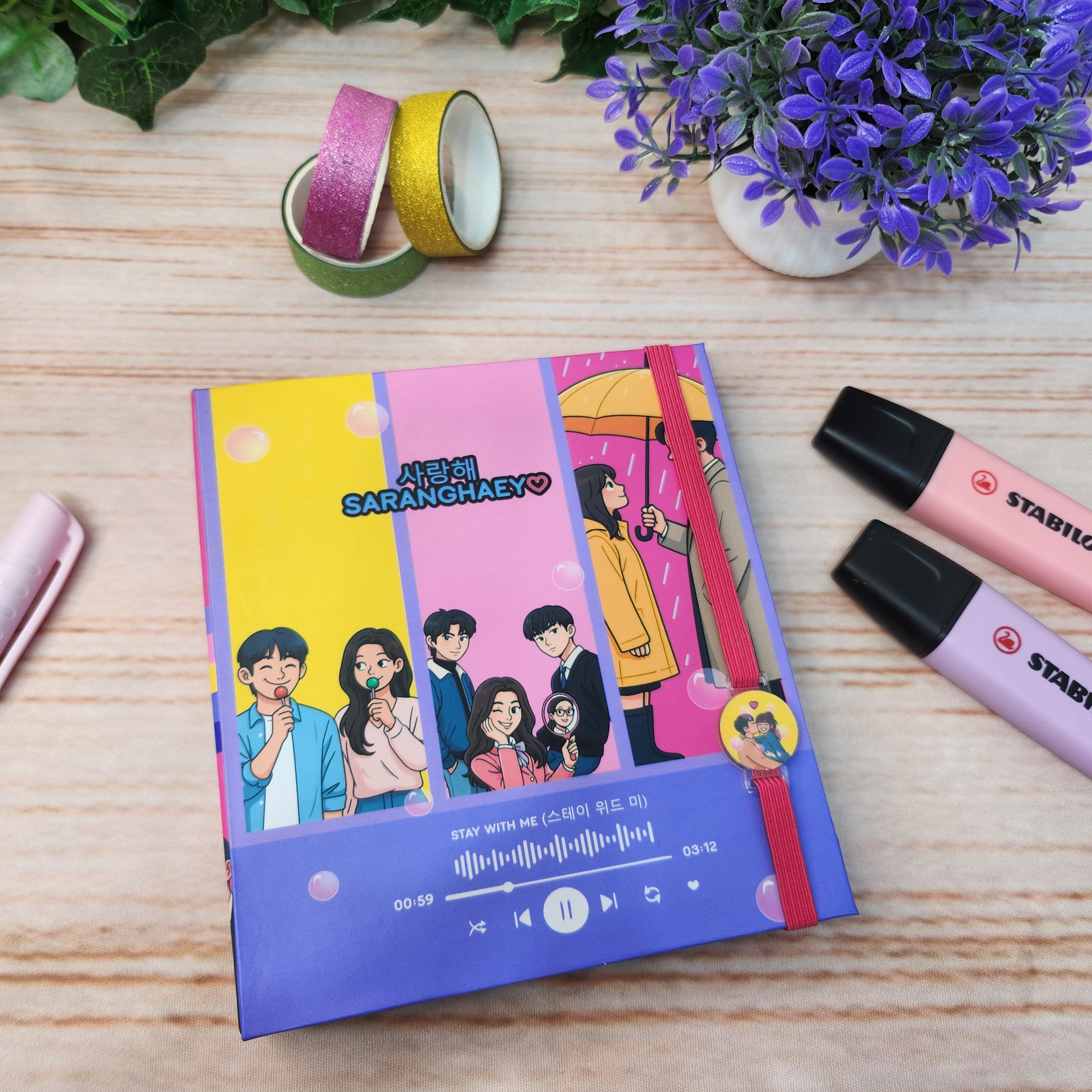 Caderno A6 Meu Dorama Personalizado