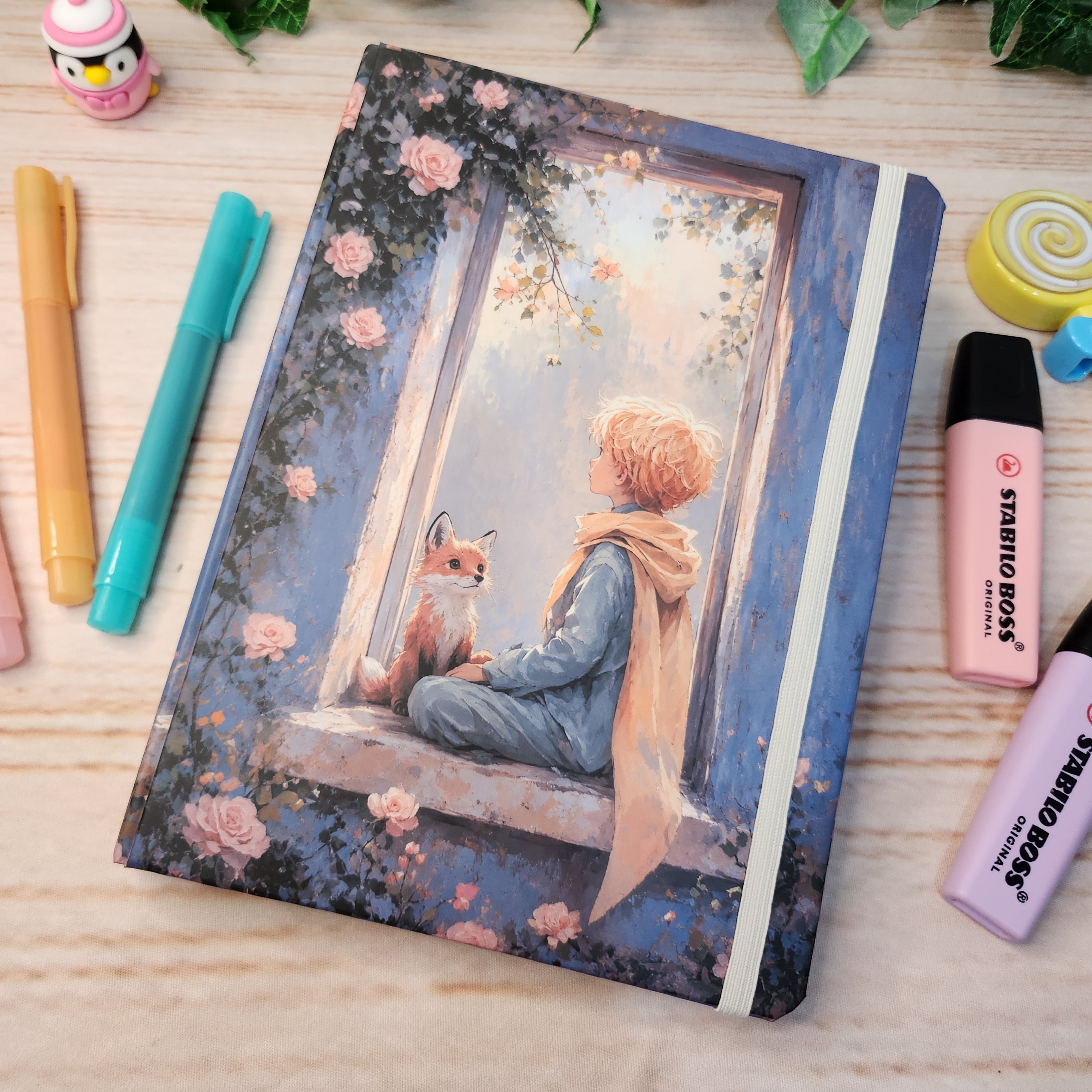 Caderno Sketchbook Pequeno Príncipe A5 l journal l Desenho l Anot